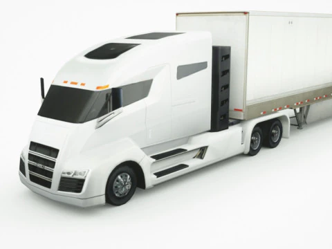 12 Low-Poly Trucks vol2 3D Model