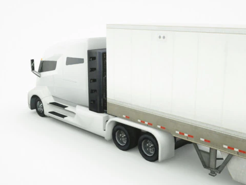 12 Low-Poly Trucks vol2 3D Model