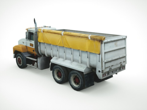 12 Low-Poly Trucks vol2 Model 3D