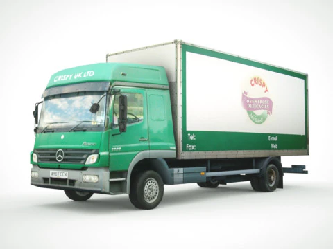 12 Low-Poly Trucks vol2 3D Model