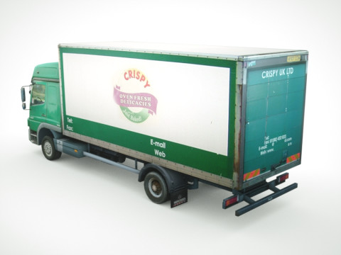 12 Low-Poly Trucks vol2 Model 3D