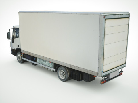 12 Low-Poly Trucks vol2 Model 3D