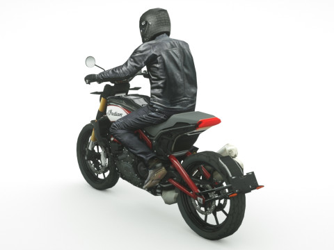 12 Low Poly Motorcycles 3D Model