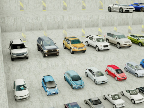 185 Low-Poly vehicles no brands 3D-Modell