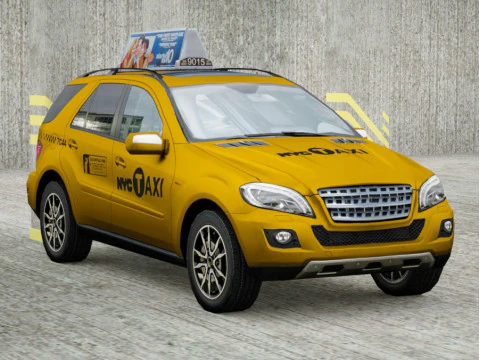21 Low Poly social vehicles 3D Model