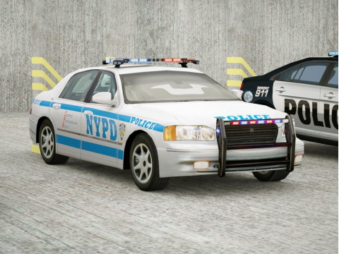 21 Low Poly social vehicles 3D Модель