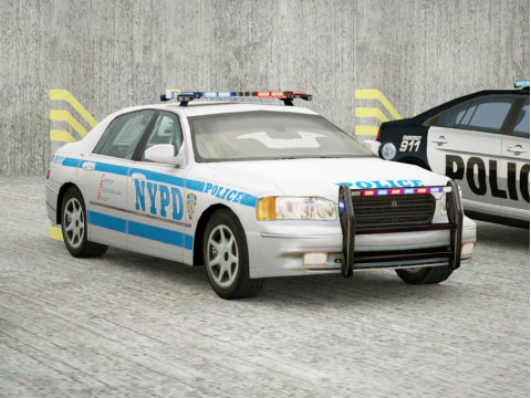 21 Low Poly social vehicles 3D Model