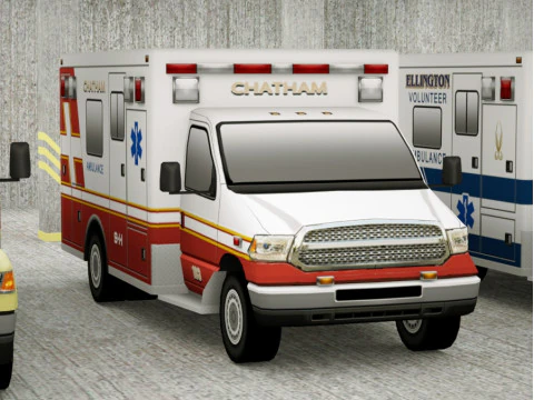 21 Low Poly social vehicles 3D Model