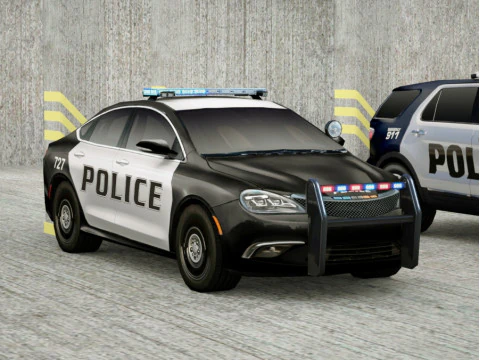 21 Low Poly social vehicles 3D Model