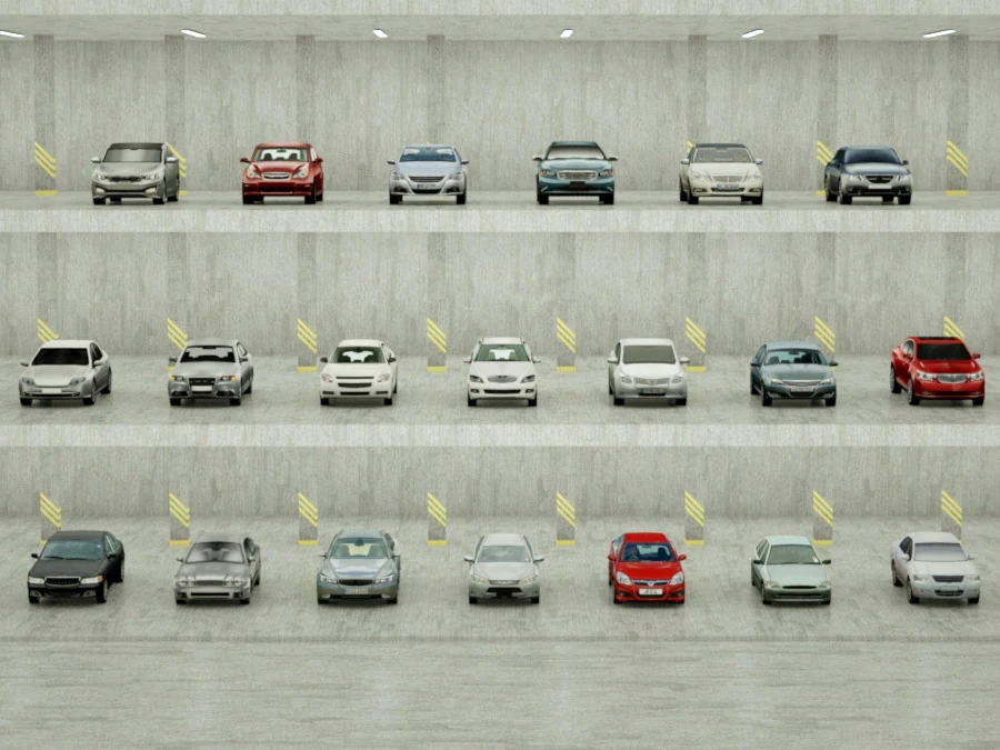 20 berline Low Poly Modello 3D .c4d .max .obj .3ds .fbx .stl .blend 