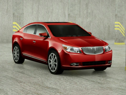 20 berline Low Poly Modello 3D