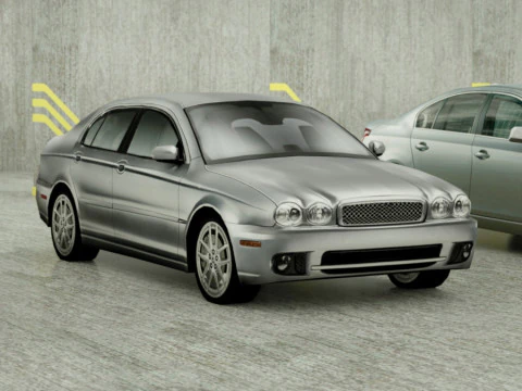 20 berline Low Poly Modello 3D