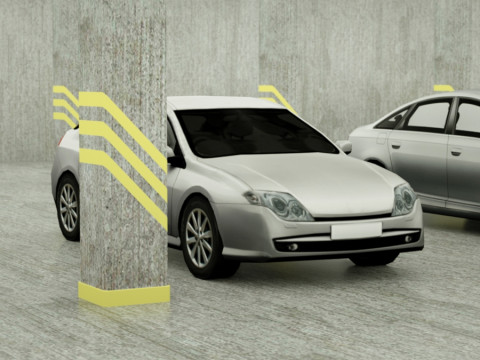 20 Low Poly sedans 3D 模型