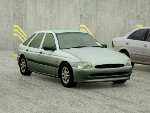 20 Low Poly sedans 3D 模型