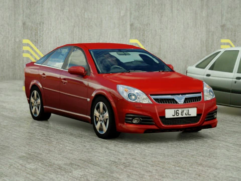 20 berline Low Poly Modello 3D