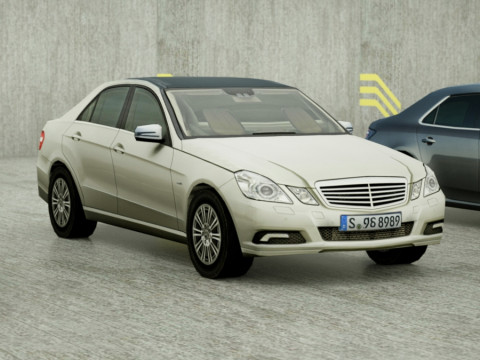 20 Low Poly sedans 3D 模型