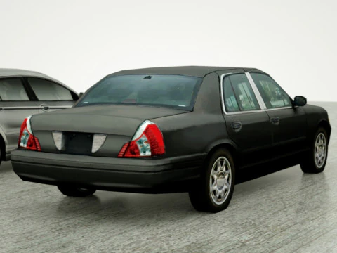 20 berline Low Poly Modello 3D