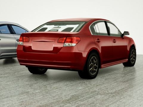 20 Low Poly sedans 3D 模型
