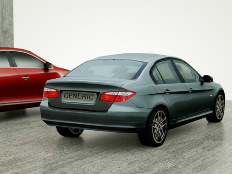 20 Low Poly sedans 3D 模型