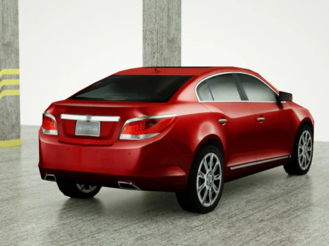 20 berline Low Poly Modello 3D