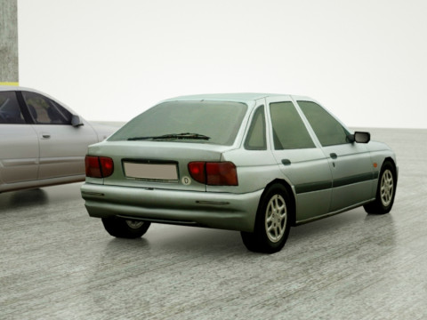 20 Low Poly sedans 3D 模型