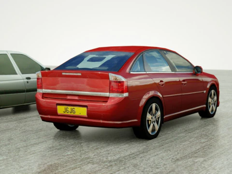 20 berline Low Poly Modello 3D