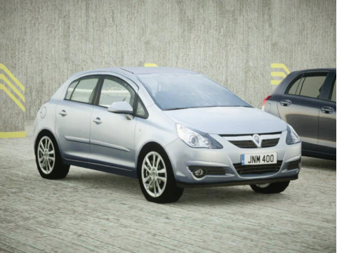 17 низкополигональная коллекция 5 дверей 3D Модель