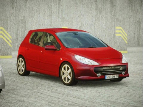 17 низкополигональная коллекция 5 дверей 3D Модель