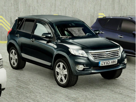 15 SUV-&oacute;w Low Poly Model 3D