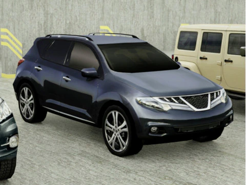 15 SUV-&oacute;w Low Poly Model 3D