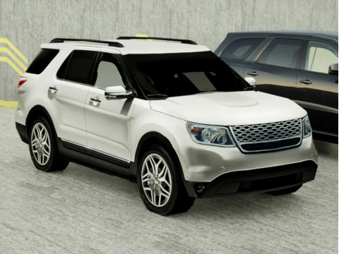 15 SUV-&oacute;w Low Poly Model 3D