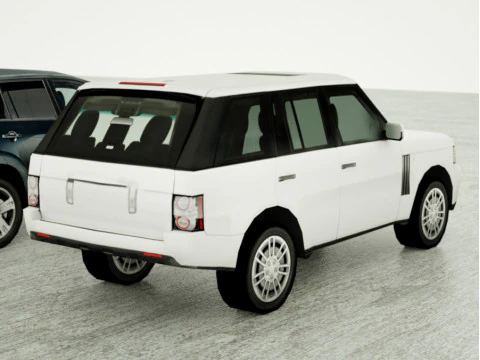 15 SUV-&oacute;w Low Poly Model 3D