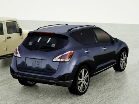 15 SUV-&oacute;w Low Poly Model 3D