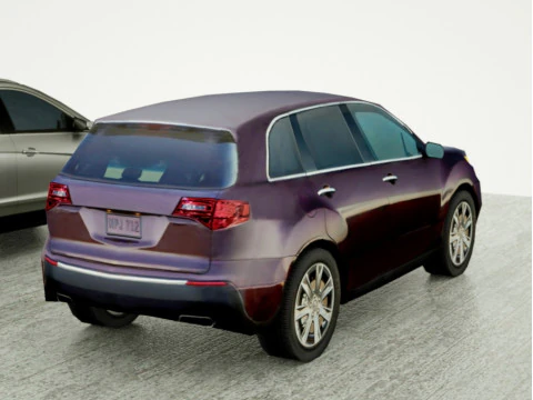 15 SUV-&oacute;w Low Poly Model 3D