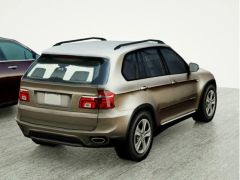 15 SUV-&oacute;w Low Poly Model 3D