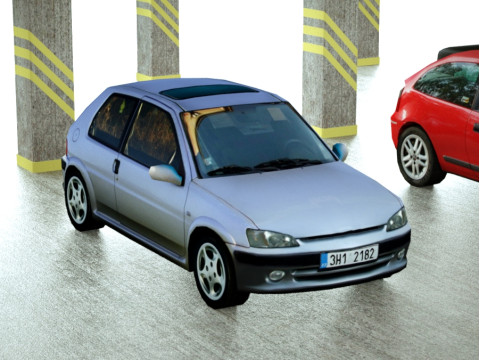 13 Low Poly 3doors collection Modello 3D