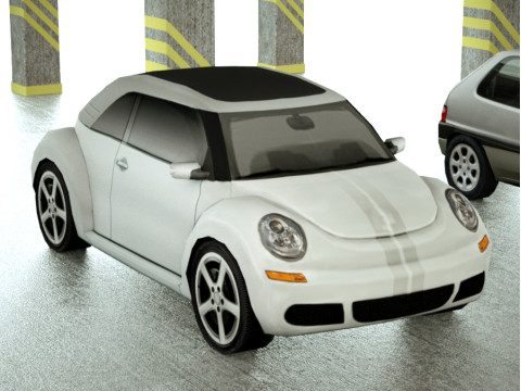 13 Low Poly 3doors collection Modello 3D