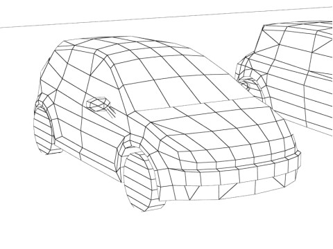 13 Low Poly 3doors collection Modello 3D
