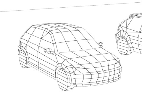13 Low Poly 3doors collection Modello 3D