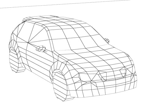 13 Low Poly 3doors collection Modello 3D