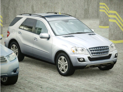 6 hybrydowych SUV-&oacute;w Low Poly Model 3D