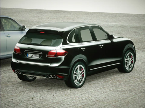 6 hybrydowych SUV-&oacute;w Low Poly Model 3D