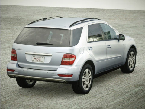 6 hybrydowych SUV-&oacute;w Low Poly Model 3D