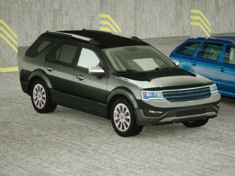5 Low Poly touring cars Modelo 3D