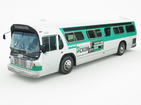 Bus v1 Low-poly 3D 模型
