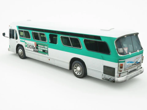 Bus v1 Low-poly Modello 3D