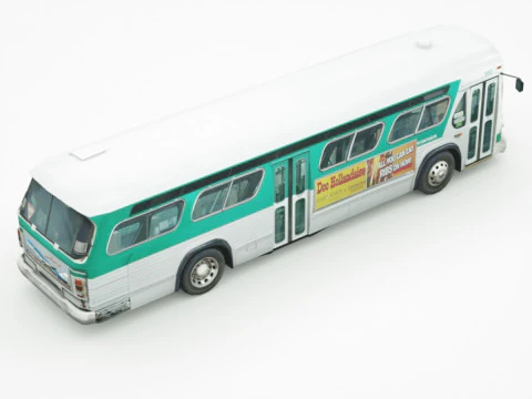 Bus v1 Low-poly Modello 3D
