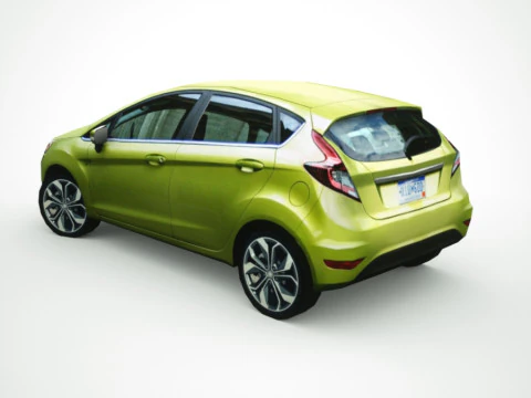 Auto generica per piccole citt&agrave; v1 Modello 3D