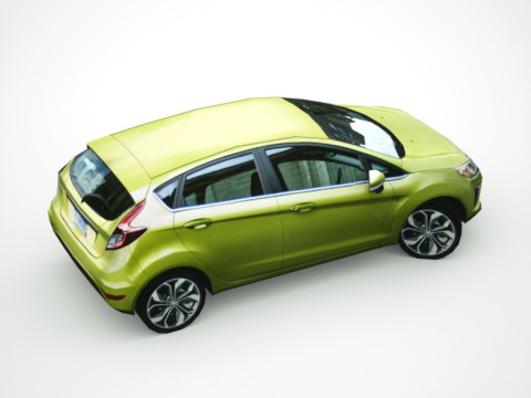 Generic Small City car v1 3D Model