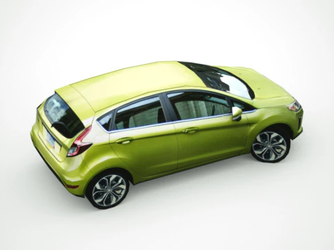 Auto generica per piccole citt&agrave; v1 Modello 3D